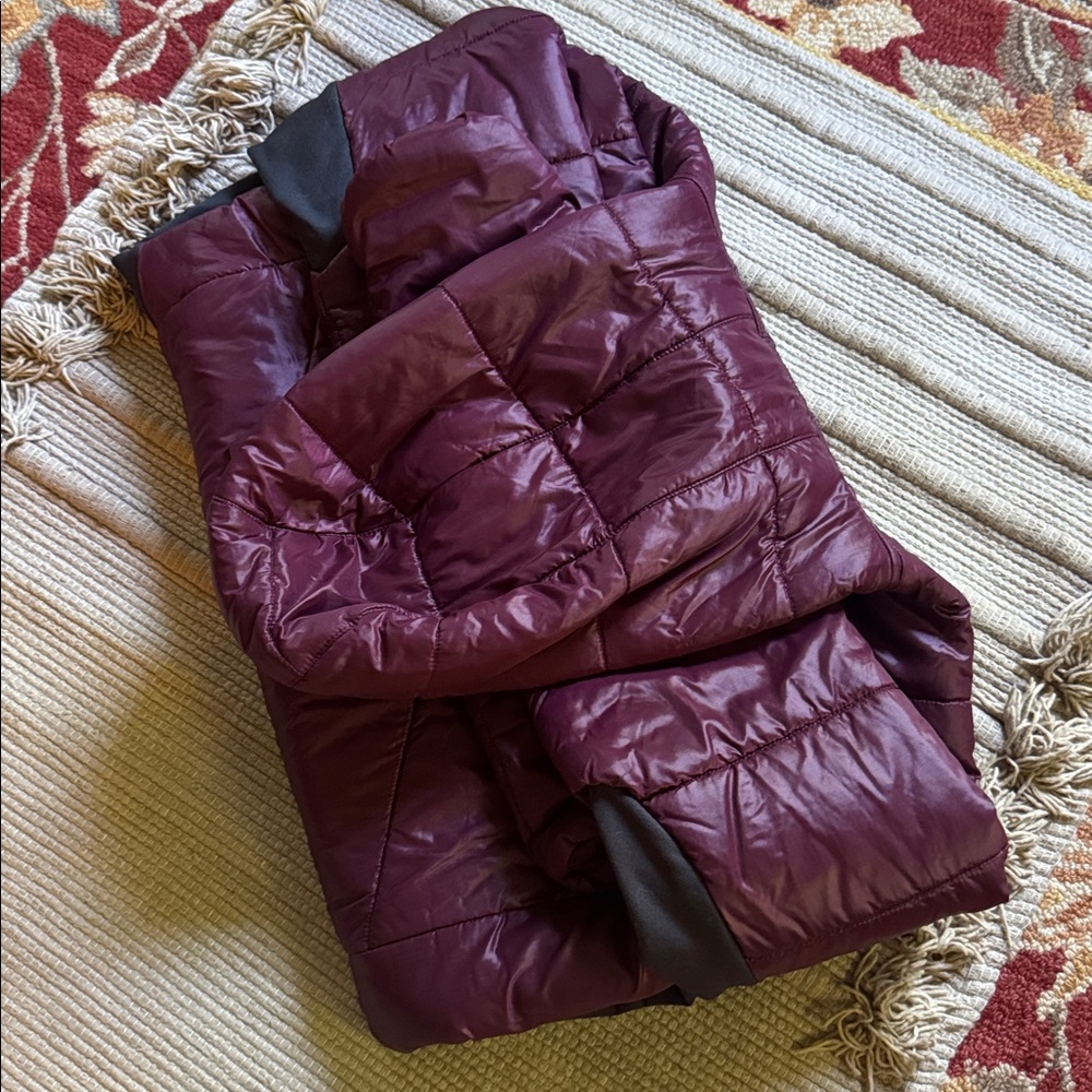 Smartwool Jacket smartloft wool loft gorgeous Wine burgundy fig NEW Women’s L - Picture 13 of 13